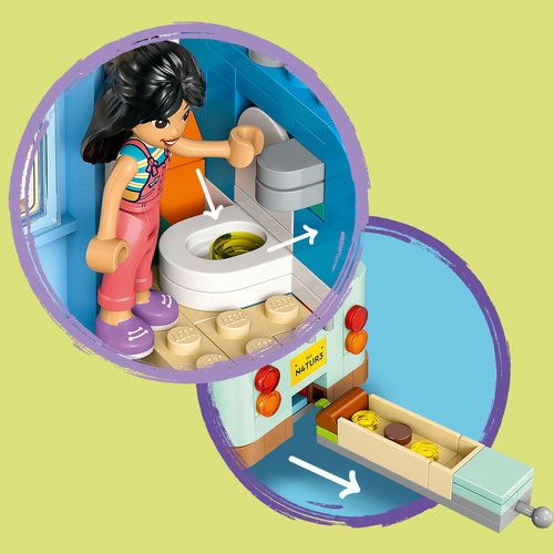 Toilettes avec chasse d'eau