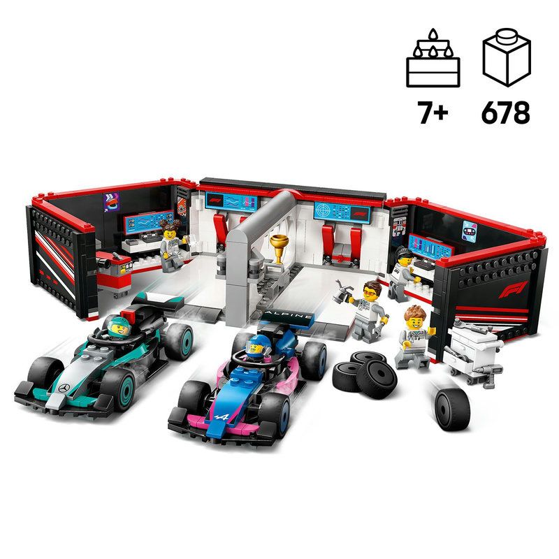 Set 7+ pour construire, exposer et faire la course