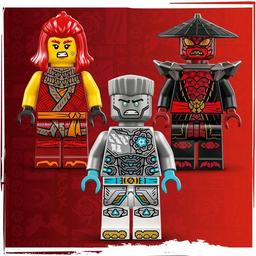 3 minifigurines NINJAGO