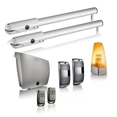 Motorisation de portail battant � v�rin SGS Essential RTS - Livr�e avec 2 t�l�commandes Keypop, feu orange, et photocellules - Compatible app TaHoma image 5 | Rakuten