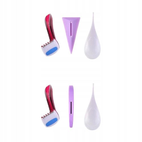 2 Pièces Rasoir Bikini Portable Avec Précision Pubienne 