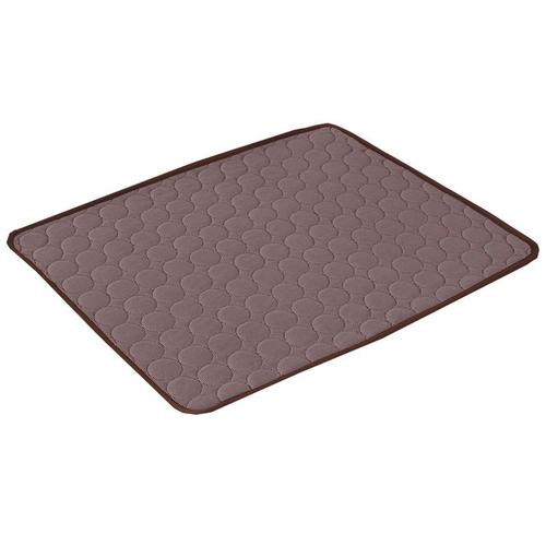 70*55cm Couverture De Refroidissement Pour Chien,Tapis Auto-Refroidissant Pour Chiens Et Chats,Tapis De Refroidissement Pour Chiens Fabriqué En Soie Glacée,Tapis De Refroidissement Lavable Gris