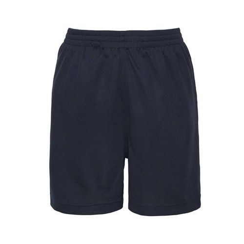 Short De Sport Just Cool Homme Poches Latérales Bleu Marine