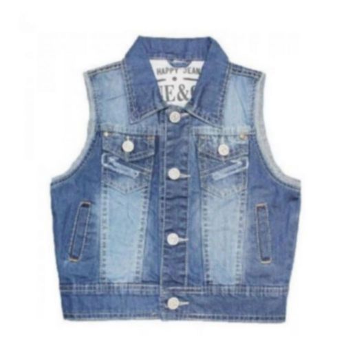 Veste En Jean Enfant Sans Manche