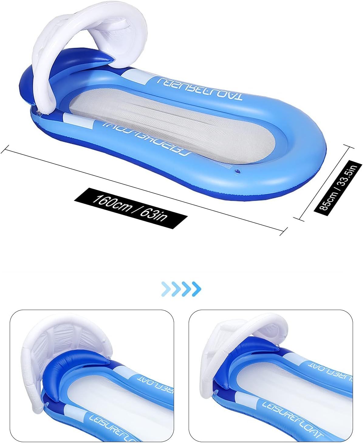 Hamac Flottant Piscine Flotteur - 2