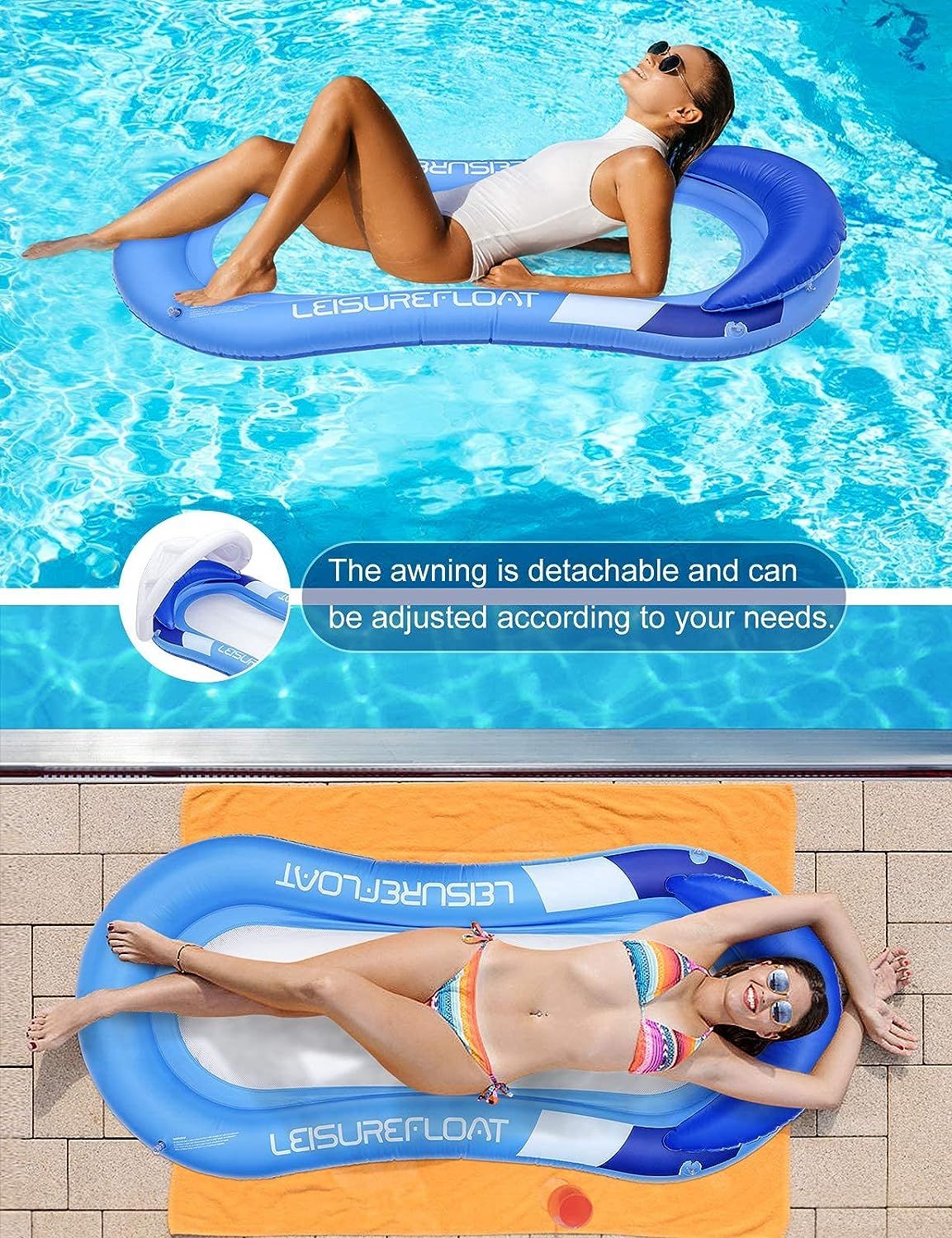 Hamac Flottant Piscine Flotteur - 4