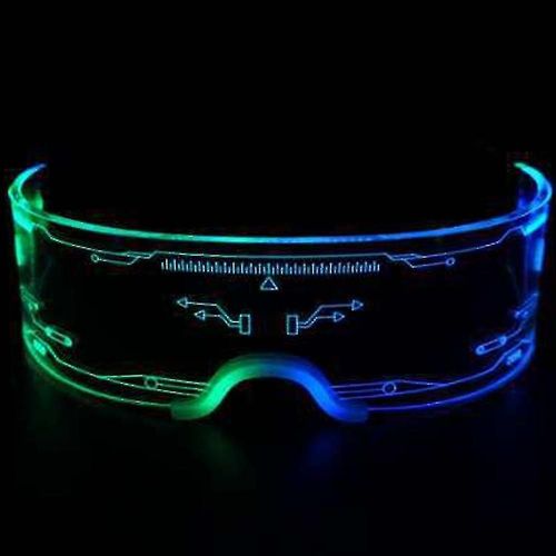 Lunettes À Visière Led Lunettes Futuristes