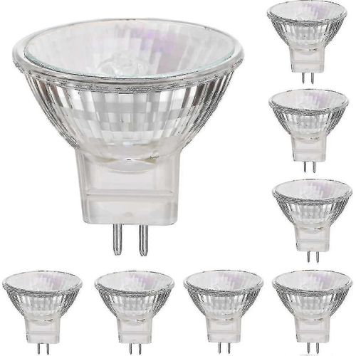 12v 35w Lampes Halogènes Gu4 Spot Base 2800k Blanc Chaud Dimmable Pack De 8