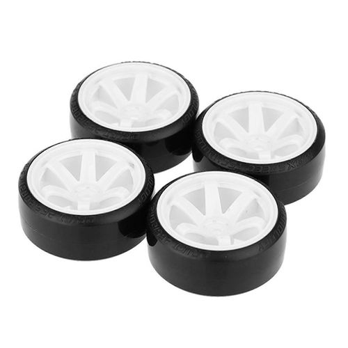4pcs D Pneu De Voiture Jante Pneu Pneu Pour 1/10 I Rc Car