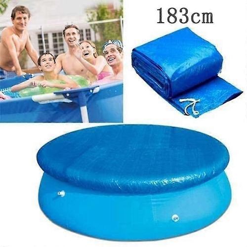 Couverture de piscine ronde Couverture de piscine ronde Portable Cordon de serrage Design 183cm