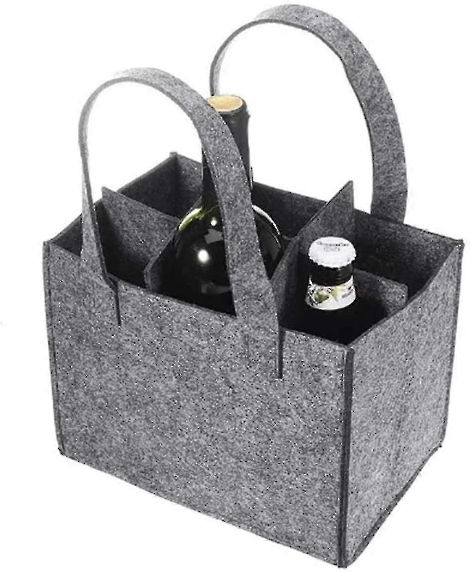 Porte-bouteilles 6 bouteilles Sac bouteille Panier Bouteille Sac à ...
