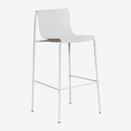 Tabouret Haut De Jardin En Polypropylène Ismène Blanc Gardenia ¿75 Cm