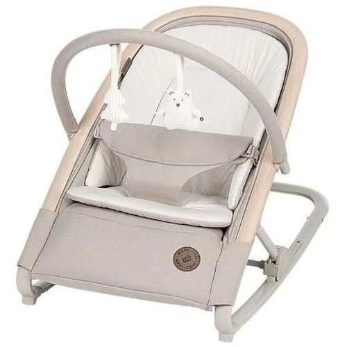 Maxi-Cosi Kori Transat Léger, Avec Fonction Balancelle, De La Naissance À 2 Ans (Jusqu'à 15kg), Classic Beige Eco