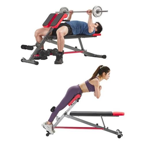 Banc De Musculation Multifonction-Vevor-Chaise Romaine-Pour Entraînement Complet Du Corps-Réglable Et Pliable-Capacité 300 Kg