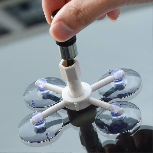 Pare-Brise Réparation Pare-Brise Outil Ensemble Kit De Voiture Vent Pour Éclat Verre Fix Fissure W4f9