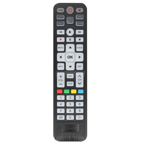 Universal TV Satellite Audio DVD Player Télécommande Portée 10m, Noir