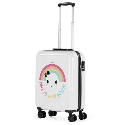 Valise Cabine 55X40x20, Valise Cabine, Valise À Roulettes, Valise Roulette, Valise Rigide, Résistant, Légère