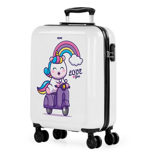 Valise Cabine 55X40x20, Valise Cabine, Valise À Roulettes, Valise Roulette, Valise Rigide, Résistant, Légère