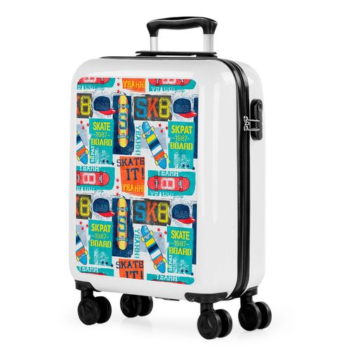 Valise Cabine 55X40x20, Valise Cabine, Valise À Roulettes, Valise Roulette, Valise Rigide, Résistant, Légère