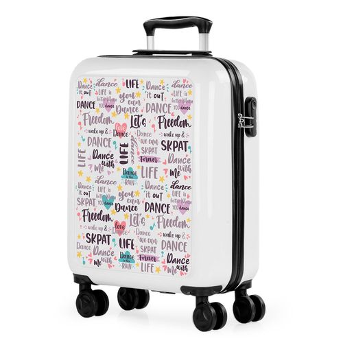 Valise Cabine 55X40x20, Valise Cabine, Valise À Roulettes, Valise Roulette, Valise Rigide, Résistant, Légère