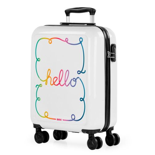 Valise Cabine 55X40x20, Valise Cabine, Valise À Roulettes, Valise Roulette, Valise Rigide, Résistant, Légère