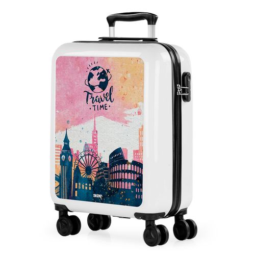 Valise Cabine 55X40x20, Valise Cabine, Valise À Roulettes, Valise Roulette, Valise Rigide, Résistant, Légère