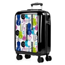 Valise Cabine 55X40x20, Valise Cabine, Valise À Roulettes, Valise Roulette, Valise Rigide, Résistant, Légère