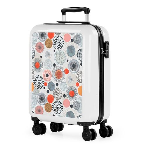 Valise Cabine 55X40x20, Valise Cabine, Valise À Roulettes, Valise Roulette, Valise Rigide, Résistant, Légère