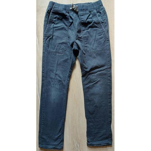 Pantalon Bleu Marin Doublé  10 Ans Kiabi