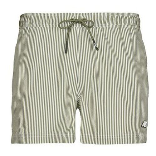 Maillots De Bain K-Way Hazel Mid Stripes Beach Kaki