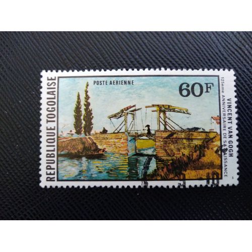 Timbre Togo Yt 363 "Pont-Levis" (Vincent Van Gogh) 1978 (070309 )