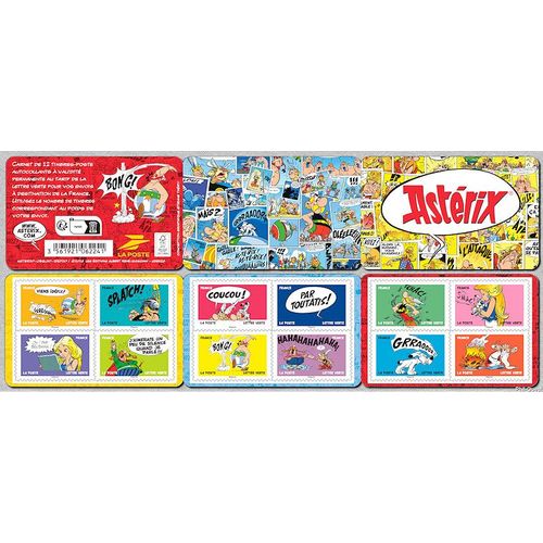 Timbres "Asterix" Autocollants