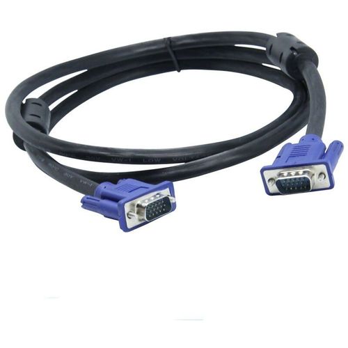 Câble VGA vers VGA pour écran d'ordinateur mâle vers mâle (1.8m),Lonvrèe