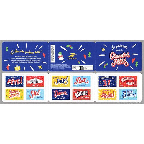 Timbres "Les Petits Mots Pour De Grande Fetes"