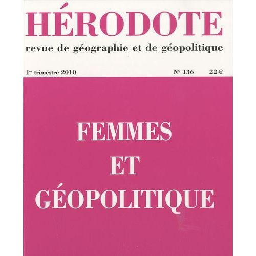 Femmes Et Géopolitique
