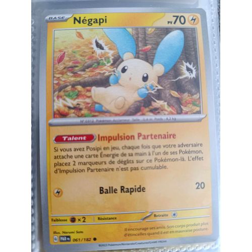 Commune - Pokemon - Faille Paradoxe - Négapi 61/182
