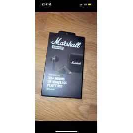Marshall Major II Bluetooth - Écouteurs avec micro - circum-aural - Bluetooth - sans fil - brun