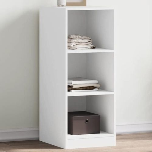 Garde-Robe Blanc 48x41x102 Cm Bois D'ingénierie
