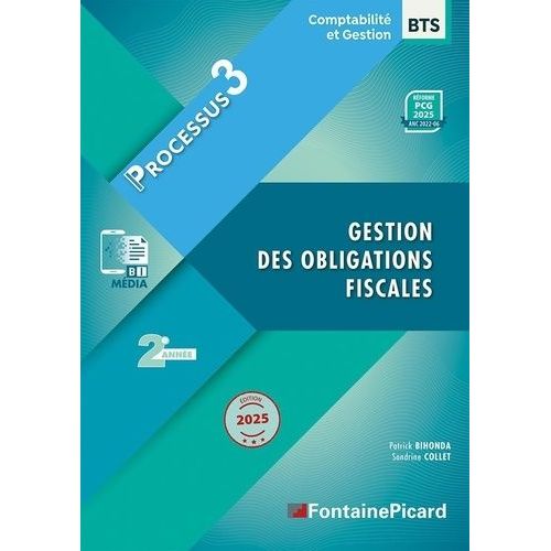 Gestion Des Obligations Fiscales Bts Cg 2e Année - Processus 3