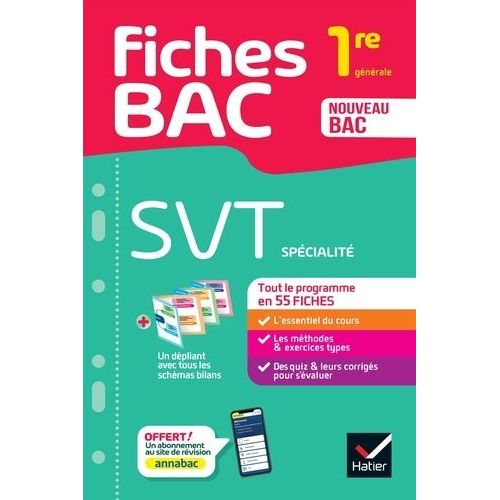 Svt Spécialité 1re Générale
