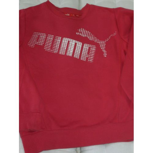 Sweat Puma Rouge Enfant 10 Ans