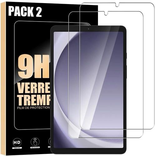 2x Verre Trempé Pour Samsung Galaxy Tab A9 (8,7 Pouces) - Protection Anti-Rayures Antichoc 9h - E.F.Connection