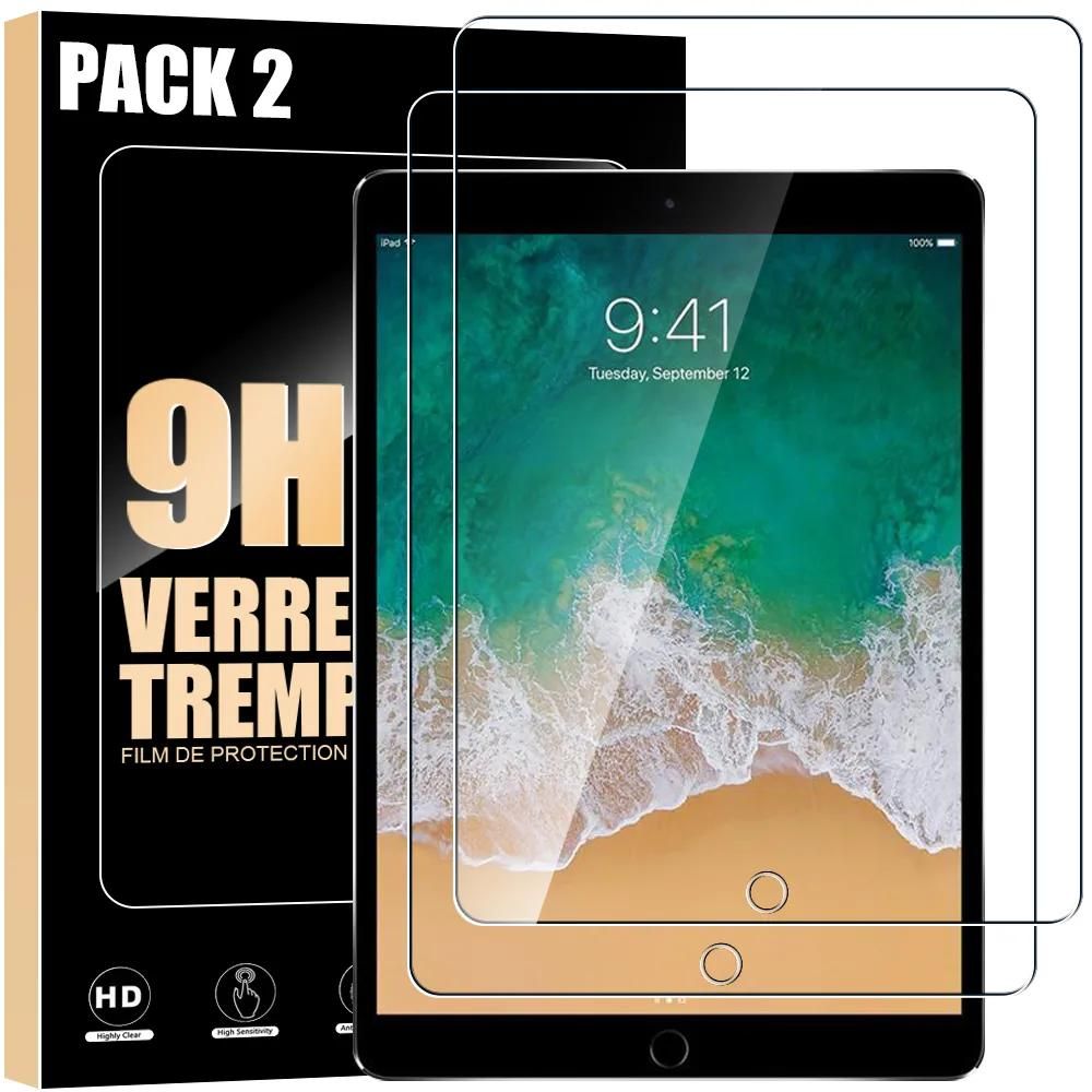 2x Verre Tremp&eacute; pour iPad Air 3 10,5 Pouces /