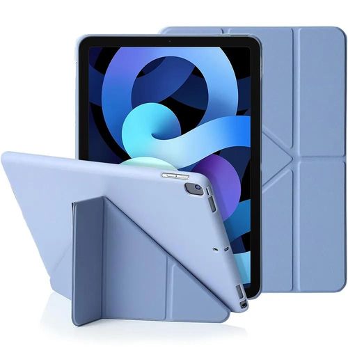 Coque Pour Ipad Air 11 Pouces (2024/2025) / Ipad Air 4/5 10,9 Pouces - Protection Anti-Rayures Antichoc Multi-Angle - Violet - E.F.Connection