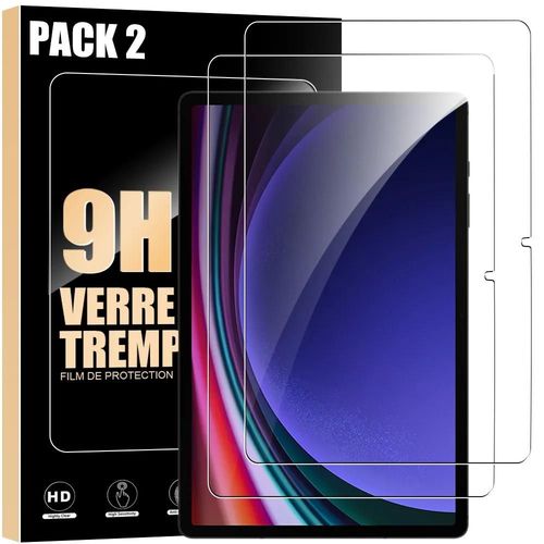 2x Verre Trempé Pour Samsung Galaxy Tab S9 (11 Pouces) - Protection Anti-Rayures Antichoc 9h - E.F.Connection