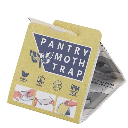 Lot de 6 pieges a mites adhesifs non toxiques pour insectes et mouches