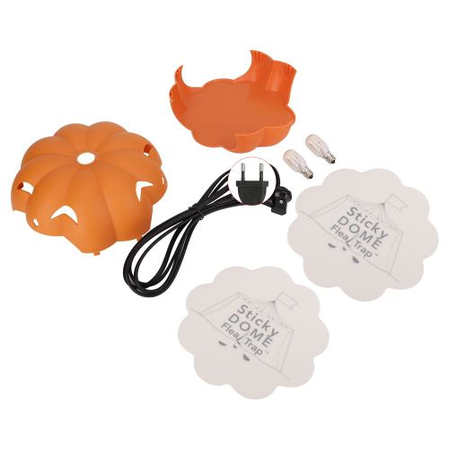 Piege a insectes pour fourmis, cafards, puces, en forme de citrouille (prise UE 220 V)