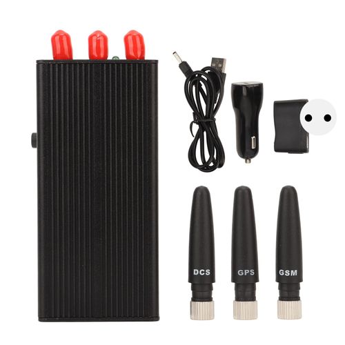 Brouilleur de signal GPS 3 voies GPS 2G dispositif de protection de signal anti-suivi portable AC110-240V prise UE