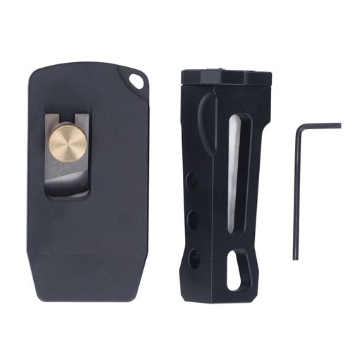 Lot de 2 rabots a chanfreiner en alliage d'aluminium pour PVC et ABS