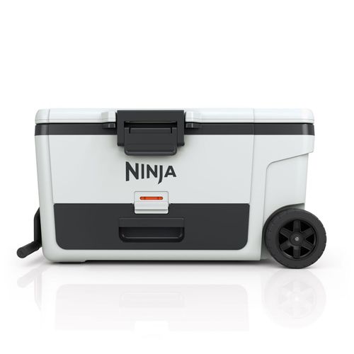Ninja Frostvault Fb265euukwh 61l Glacière Roulante Avec Zone Sèche, Blanc Nuage